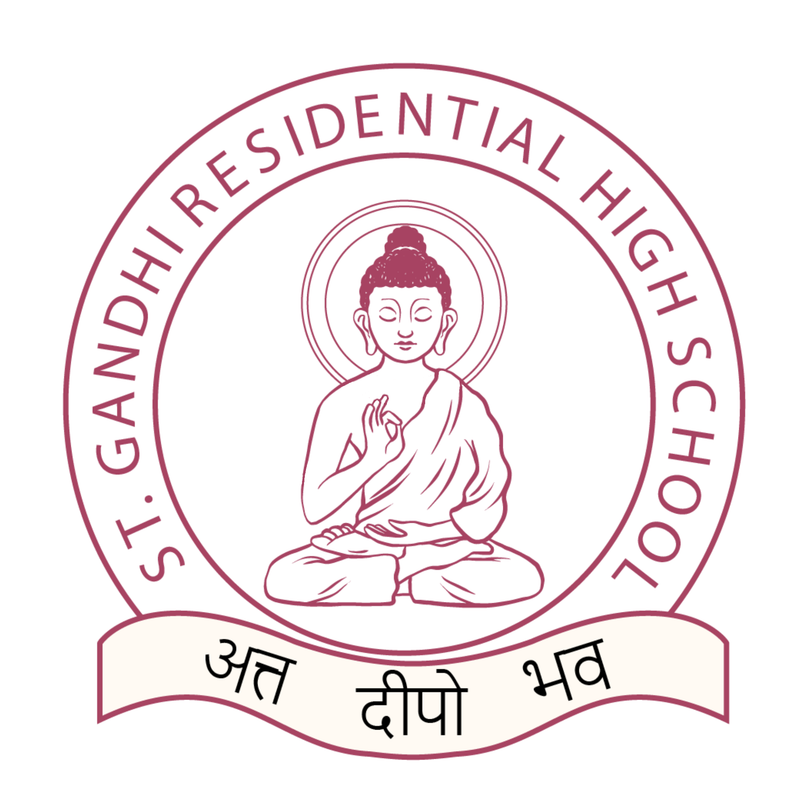 St. Gandhi Residential High School Logo